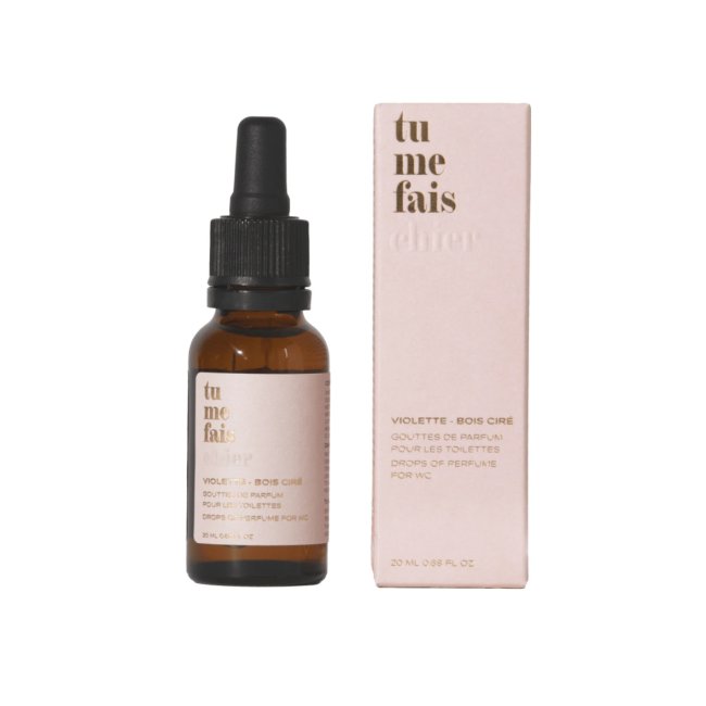 Violette Bois Ciré - Gouttes Pour Toilettes