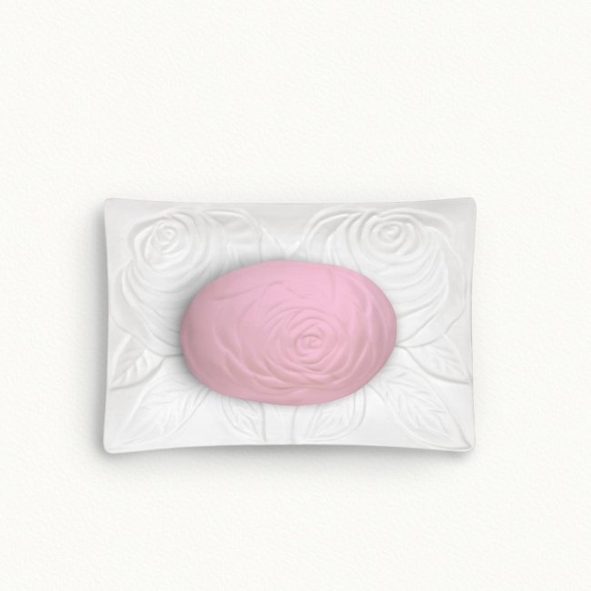 Rose de Mai - Savon et Porte Savon