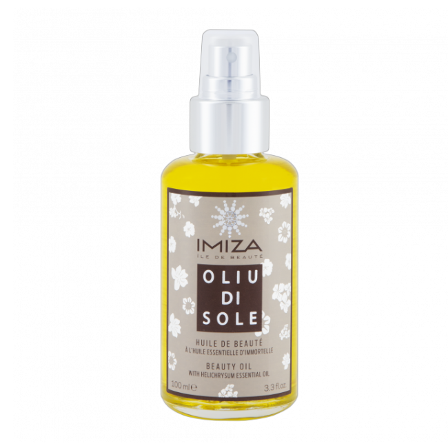 Oliu Di Sole - Huile Sèche à l'Huile Essentielle d'Immortelle Bio - 100ml