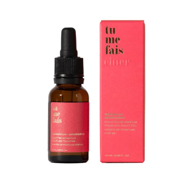 Géranium Mandarine - Gouttes Pour Les Toilettes