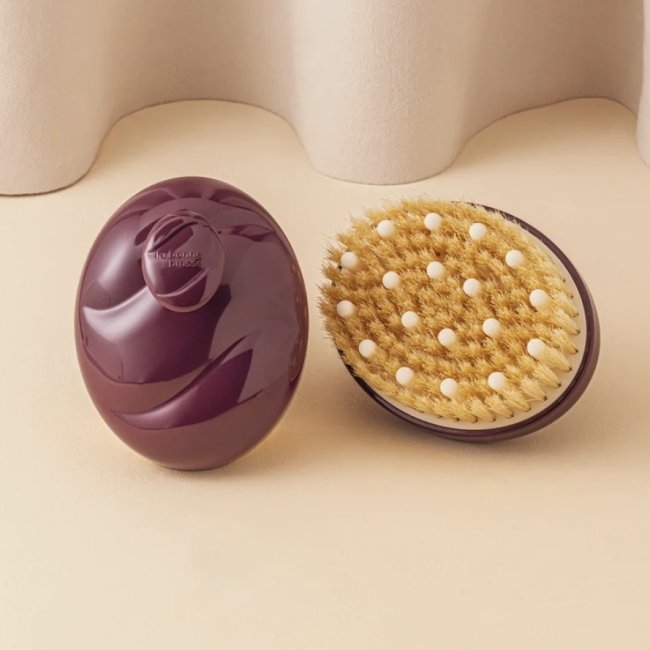 Talm x La Bonne Brosse N02 - La Brosse Peaux Normales Aubergine